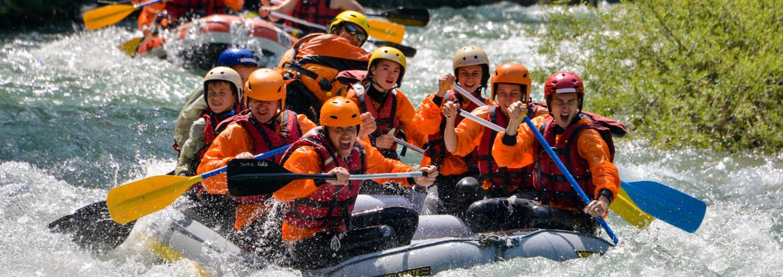 Discover rafting