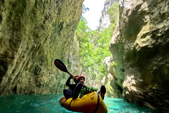 Selection activités sportive dans le Verdon - Verdon Canyon Packraft Adventure