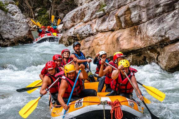 Rafting - Rafting formula Half-day-trip – Chasteuil / Point Sublime