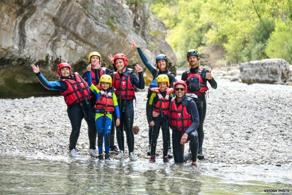 Selection activités sportive dans le Verdon - Aqua trekking -  Tusset